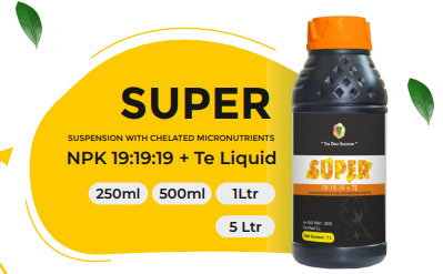 SUPER SUSPENSION WITH CHELATED MICRONUTRIENTS NPK 19:19:19 + Te Liquid